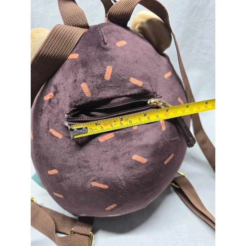 Squishmallows Hans Hedgehog Unisex 10" Plush Mini Backpack, Brown - Picture 9 of 10